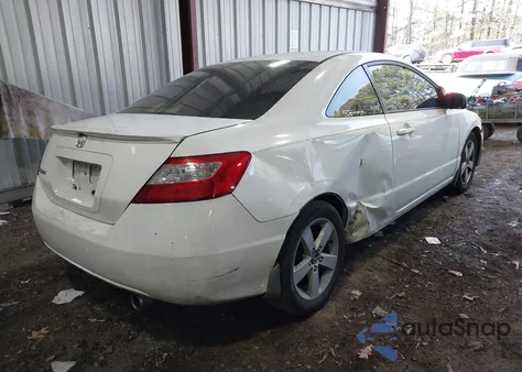 2006 Honda Civic Ex из США, поврежденный, VIN 2HGFG12876H503772